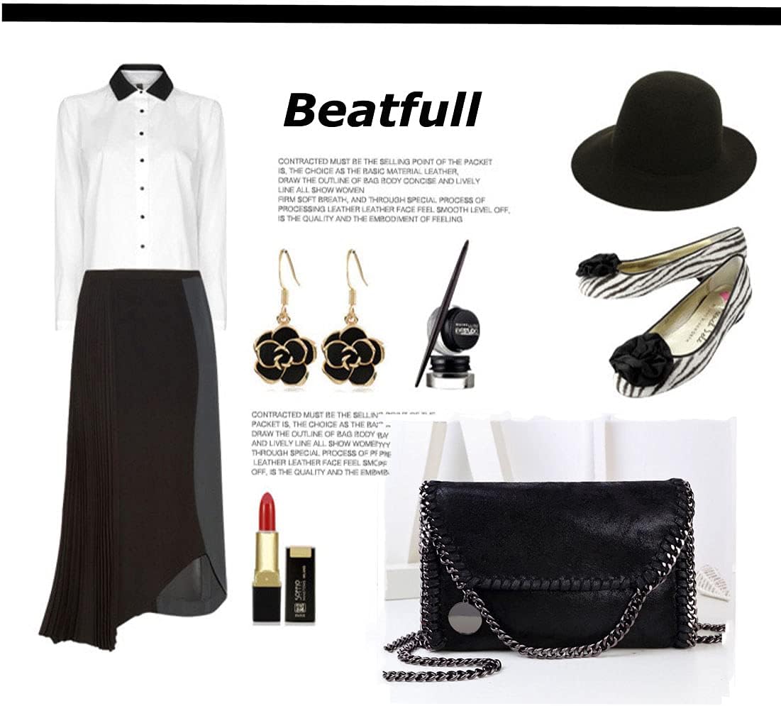 Beatfull Designer Chain Shoulder Purse for Women Soft Leather Quilted Clucth Fashion Message Crossbody bag - Image 7