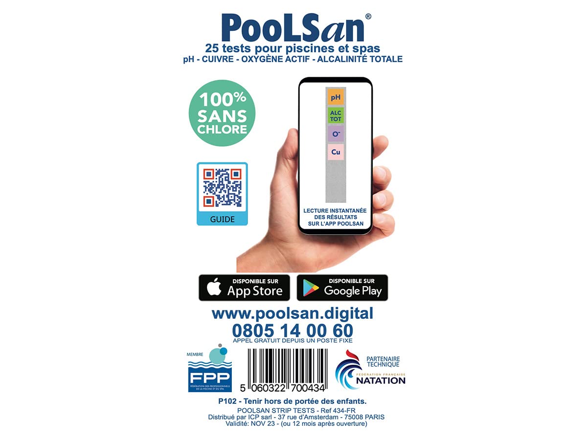 Poolstrip blister de 10 pièces