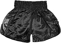 Vista 30 de Fluory - Pantalones cortos de lucha para muay thai, shorts de MMA, ropa de entrenamiento para lucha en jaula, grappling, artes marciales, kickboxing