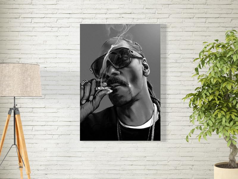 bpa Snoop Dogg Wall Art for Decoration easy to hang, 90x60cm, 1Pcs
