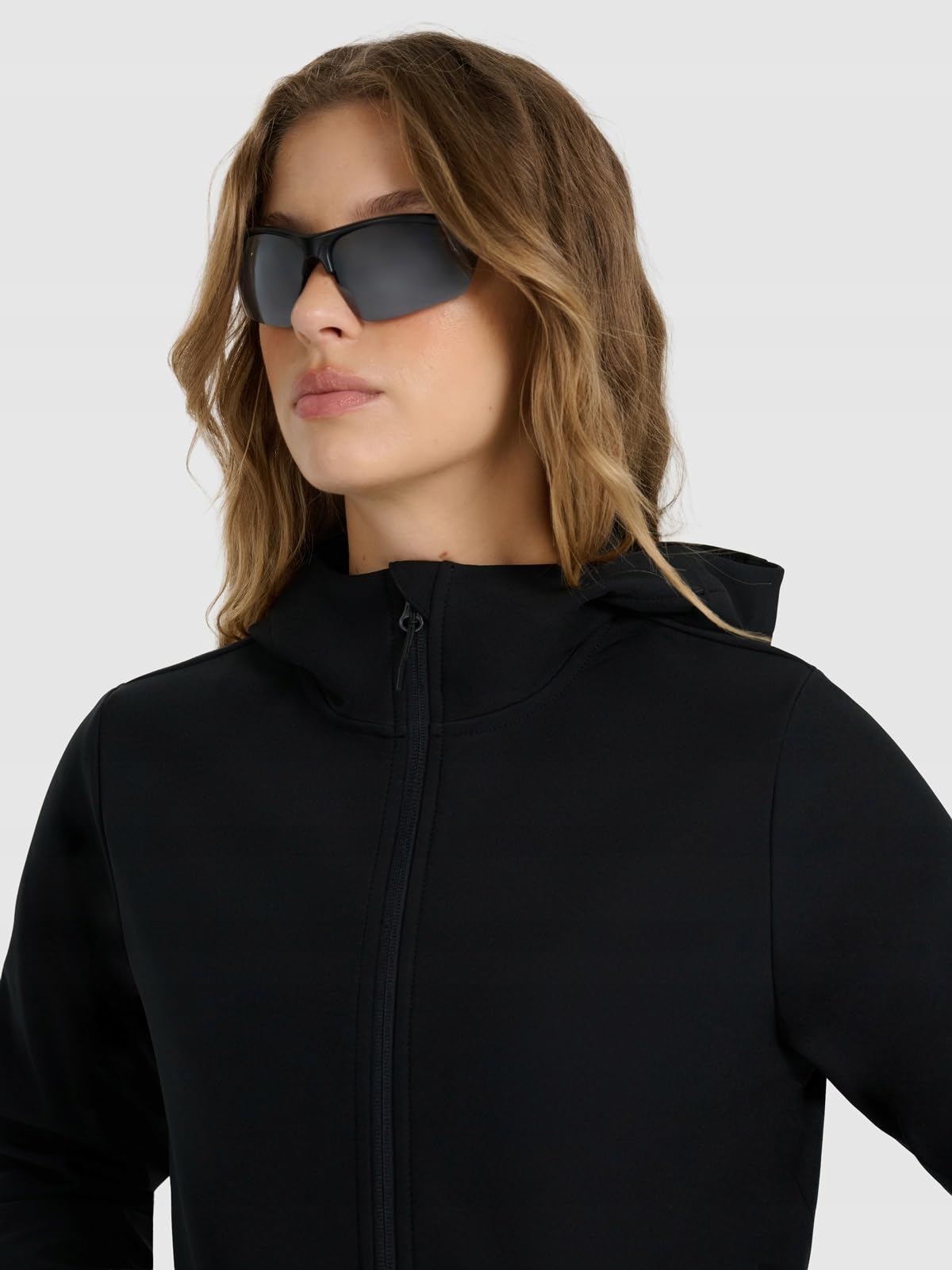 4F Kurtka softshell wiatroodporna membrana 5000 damska - czarna L
