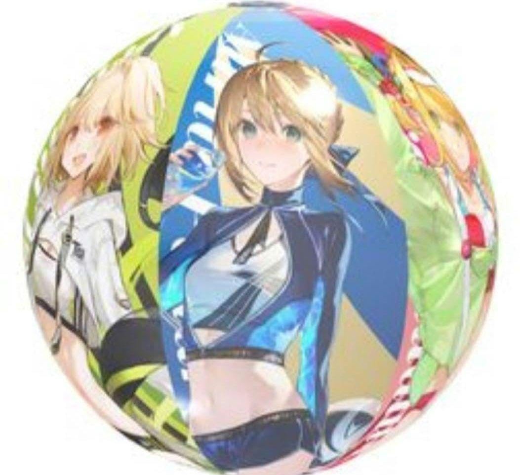 Fate TYPE-MOON ビーチボール ヒロイン ビーチボール アニメ ビーチボール単品2 コミケ C70 TYPE-MOON Fate