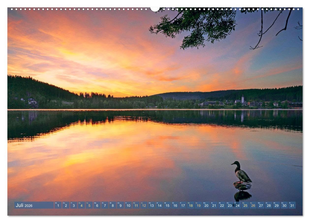 Schwarzwald - Märchenwald (hochwertiger Premium Wandkalender 2026 DIN A2 quer), Kunstdruck in Hochglanz: Der Schwarzwald: Naturparadies und Naherholungsgebiet (CALVENDO Orte)