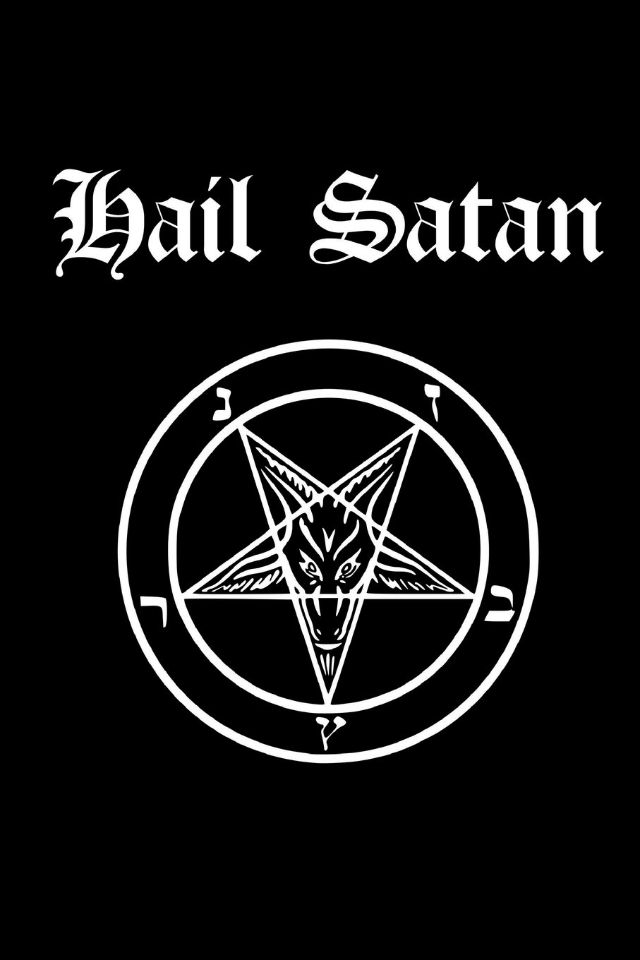 Hail Satan: Satanic Pentagram | College Ruled Lined Pages: Volume 3 (Journal, Notebook, Diary, Composition Book)