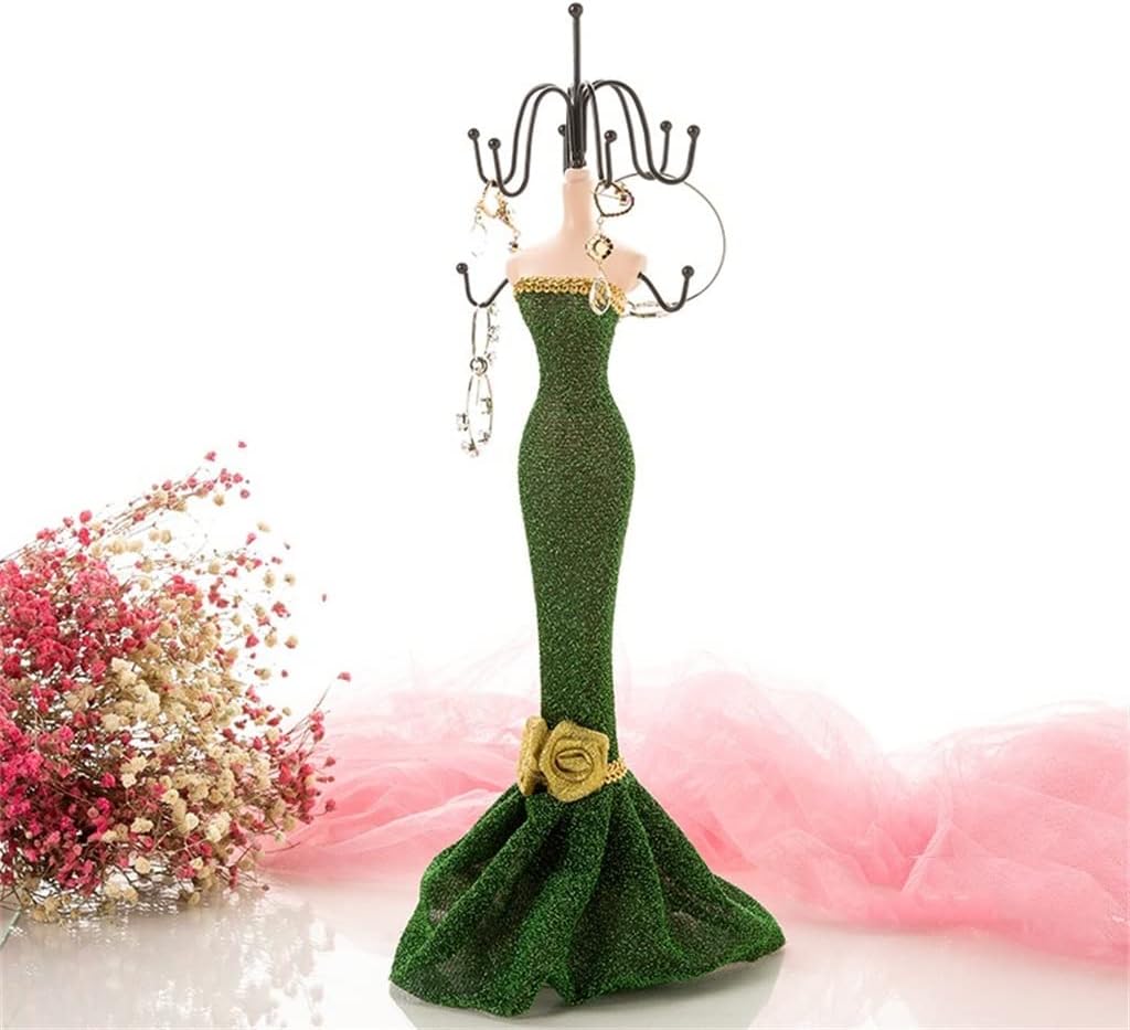 Earring Necklace Display Model Princess Jewelry Stand Ornament Birthday Souvenir