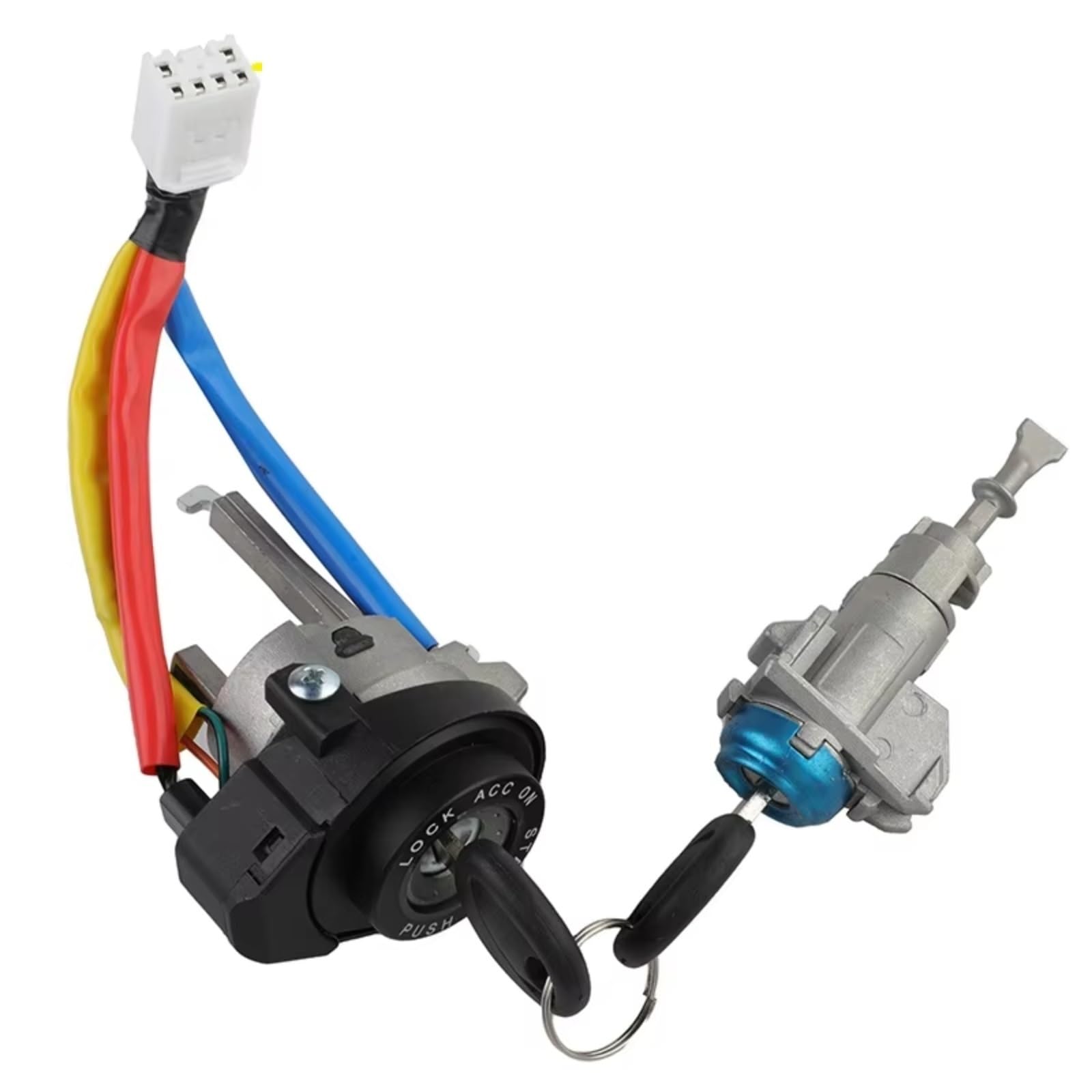 Qaliydfd One Color Ignition Lock Cylinder Compatible With Kia For Optima 2011-2015 Ignition Lock Cylinder Switch With Keys Car 819052T040 819001Wk00 81905-2T040 81900-1Wk00