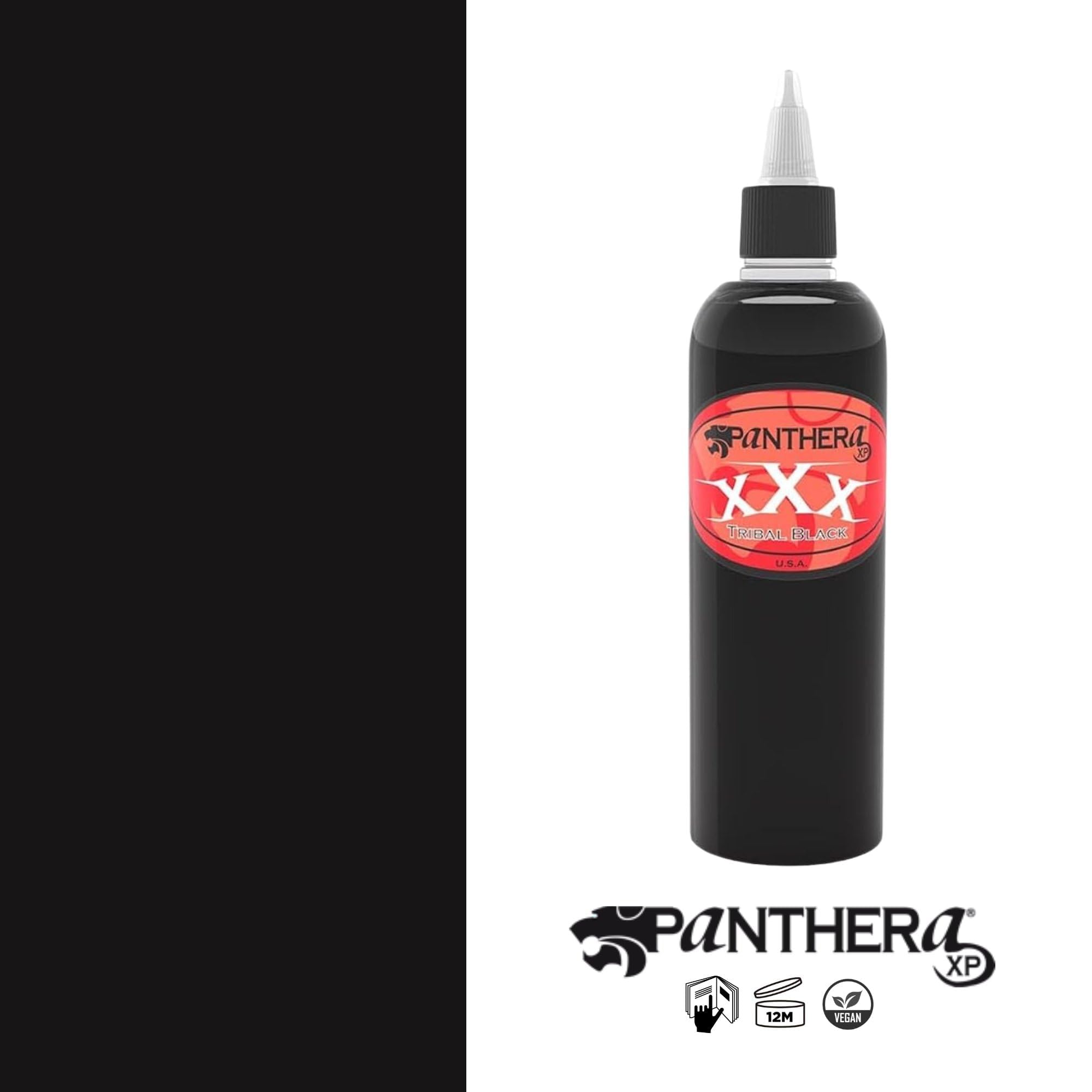 Amazon.co.jp: Panthera タトゥーインク - XXX TRIBAL BLACK - 5オンス