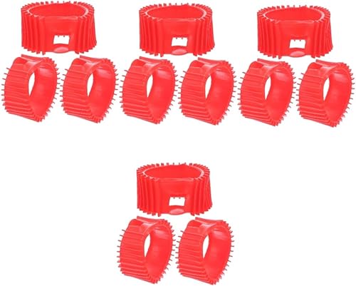 DOITOOL 12 unids acetileno oxígeno Hvac protector a prueba de presión propano protector refrigerante manómetros calibres cubiertas colector