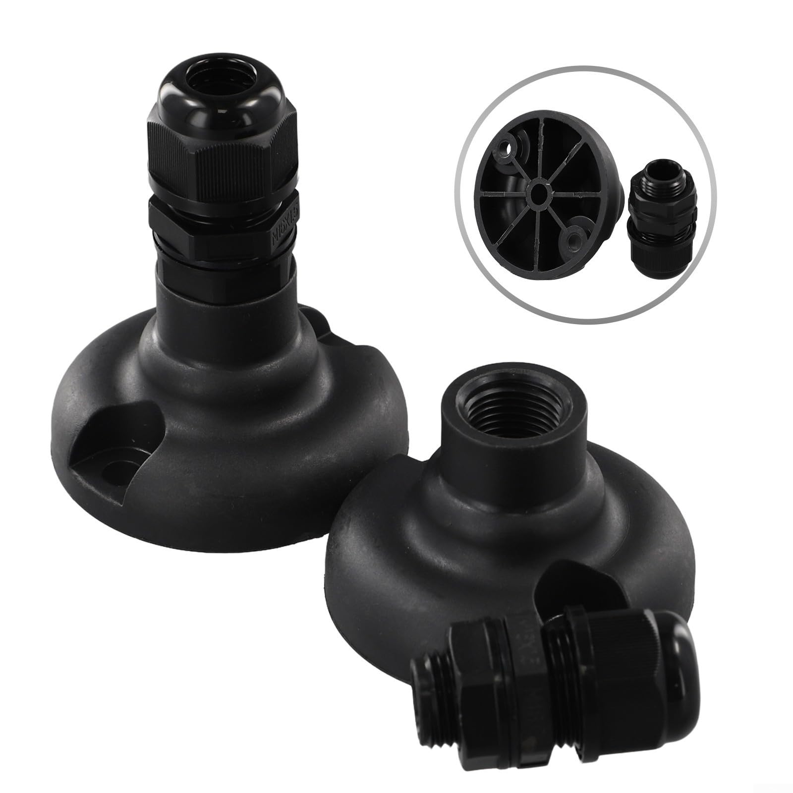 Kit De Montage Pour Auvent De Kayak - Support Pour Canoë - Protège Du Soleil - Nylon Et Acier Inoxydable