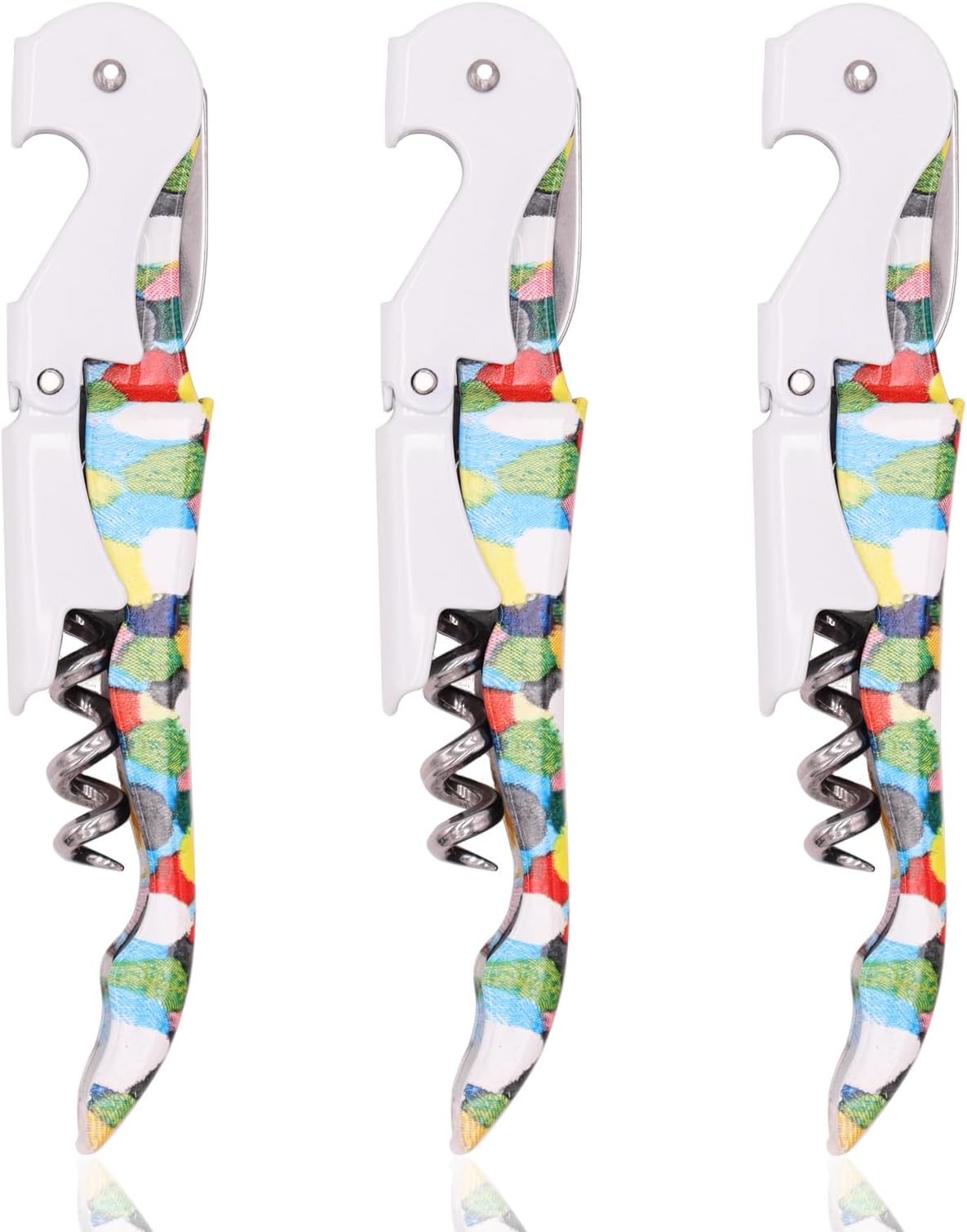 Cavatappi Per Vino A Due Lame - Professionale, In Acciaio Inox, Apri Bottiglie Con Leva, Per Casa E Bar - Foto 8