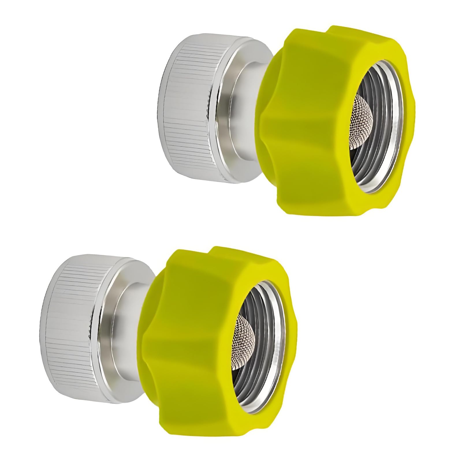 KKXXYQFC Adaptador de Manguera de Agua de Alta Resistencia, Conector Hembra de 3/4 Pulgadas para Lavadora a presión, conexión rápida, máquina de Limpieza de Alta presión, 2 uds.