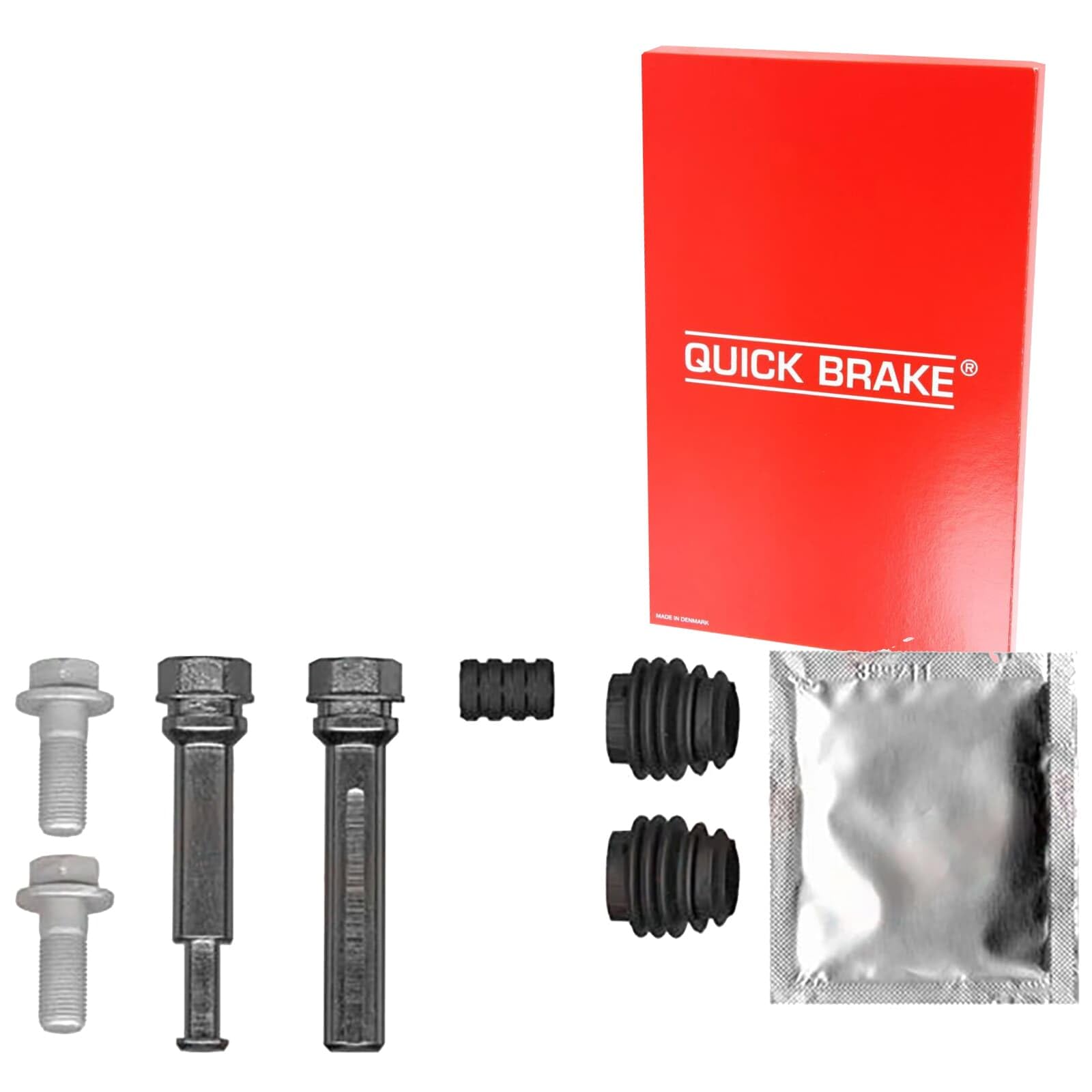 Front QUICK BRAKE 113-0022X Guide Sleeve Kit, brake caliper for ,HYUNDAI,KIA,TOY