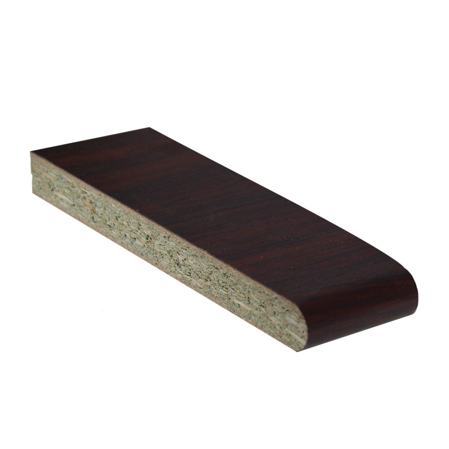 Rosewood Sample Laminated Window Board Cill UPVC Plastic Internal Sill Polyboard