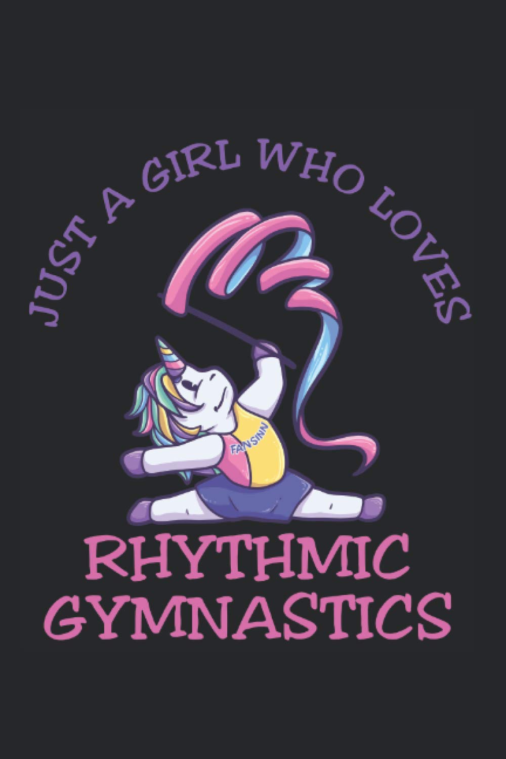 Just A Girl Who Loves Rhythmic Gymnastics: Graph Paper Journal 6x9 - 120 Pages