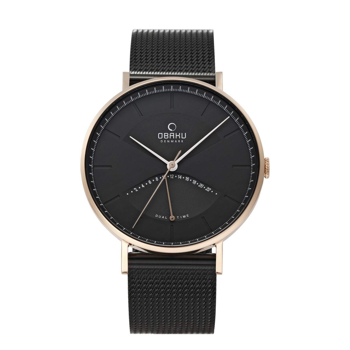 Obaku Analog Black Dial Mens Watch-V213GUVBMB (B07DNMS365) Amazon Price History, Amazon Price Tracker