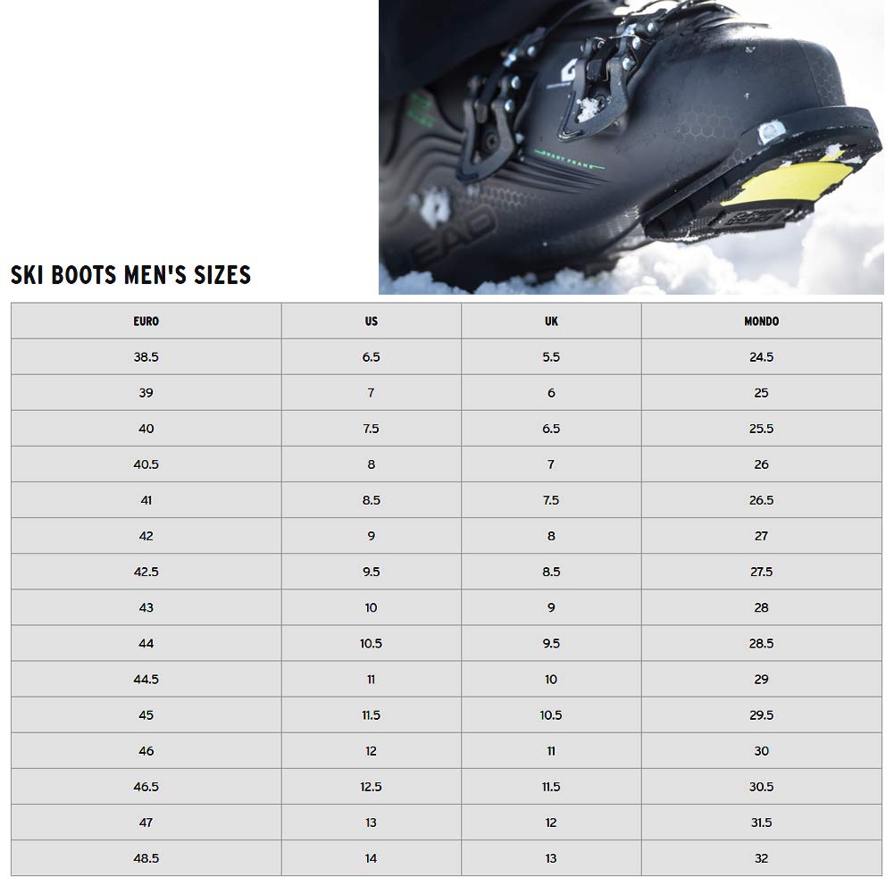 Amazon | HEAD ユニセックス Edge LYT 90 ブラック/アントラブーツ