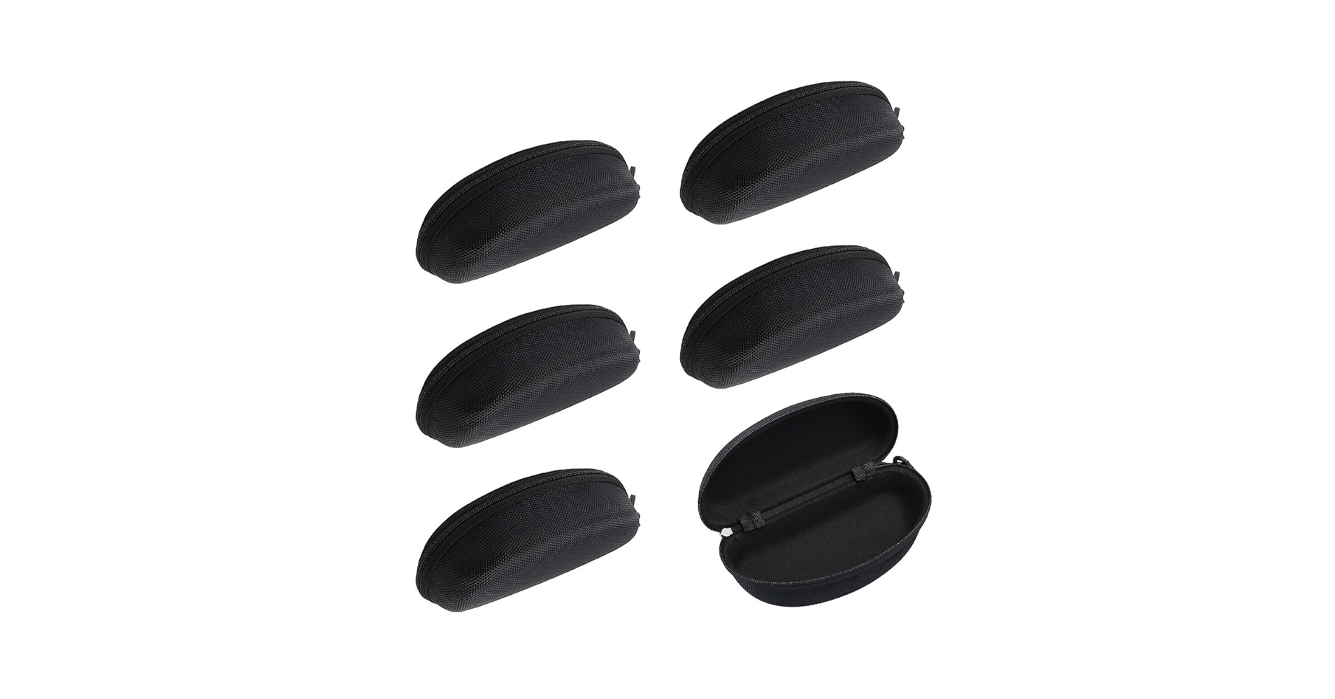 Katutude 6 Pack Sunglasses Case Large Eyeglass Case Travel