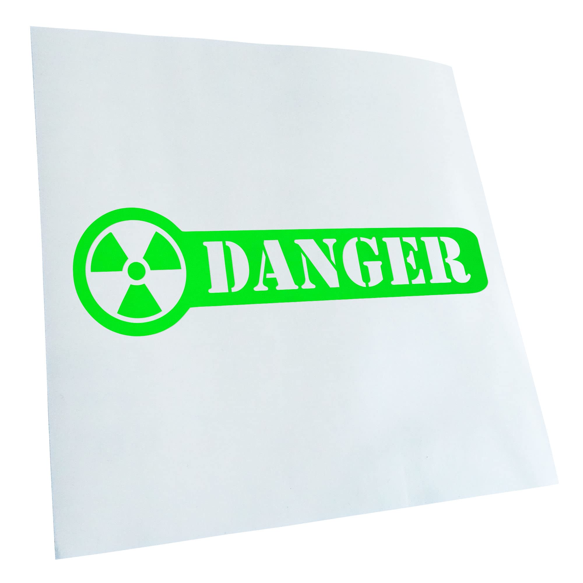 Kiwistar - Car Sticker - Danger Danger Warning - Rear Window Car Sticker Weatherproof for Car Truck Moped Truck - Sticker Exterior Self-Adhesive Tuning Accessories for Window Vehicle Window