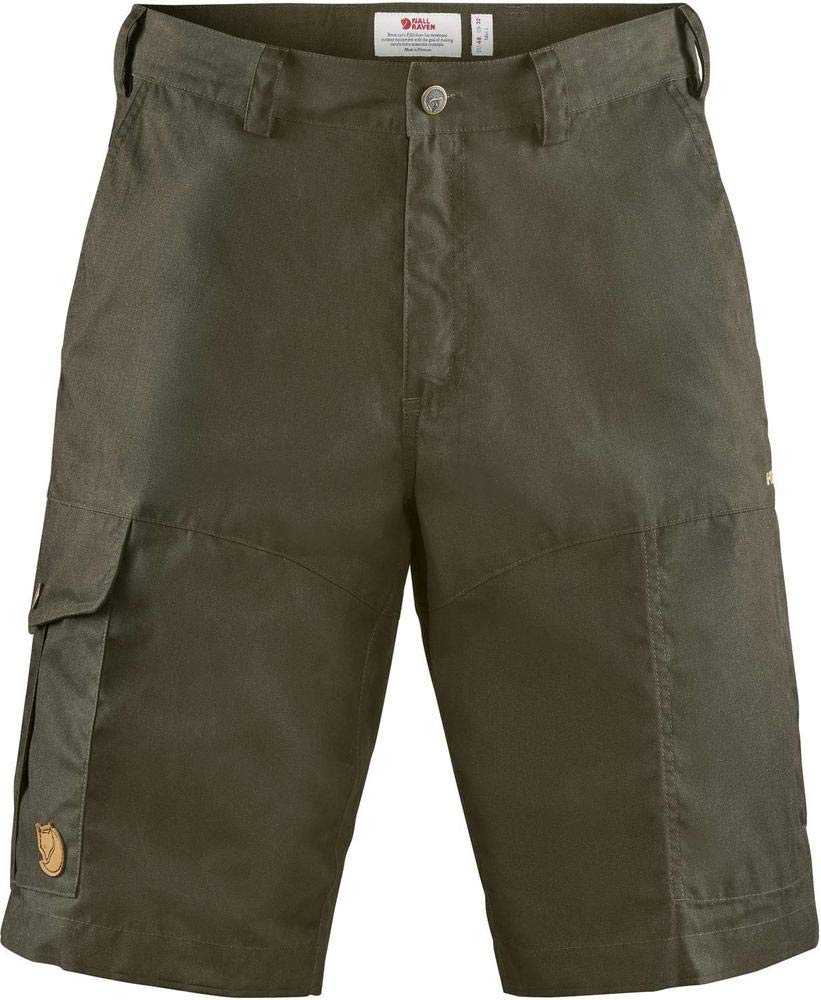 Fjallraven Men's Tan Karl Pro Shorts - Dark Olive 633  34/32 W34
