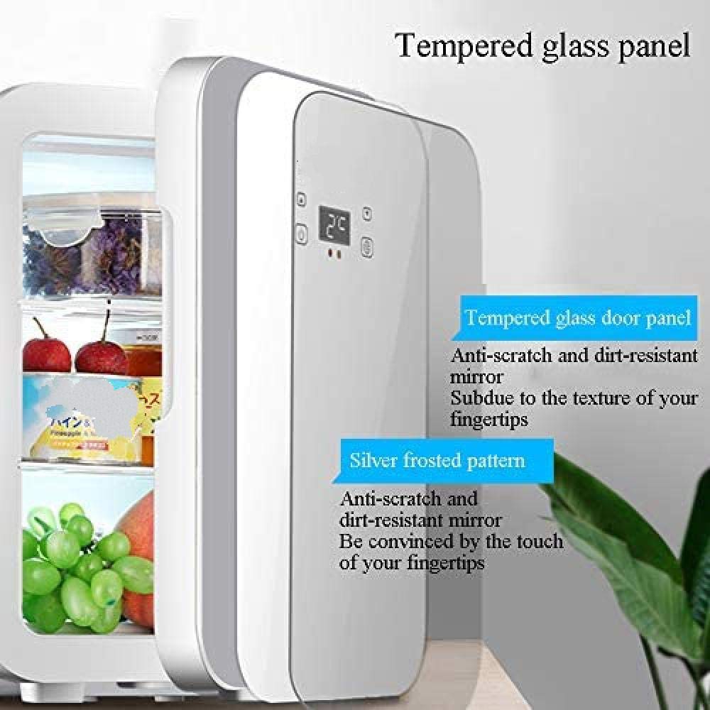 ZLM Frigorifero per Auto, Mini Frigo, Dispositivo di Raffreddamento e Riscaldamento, Sistema di Raffreddamento e Riscaldamento con Alimentazione CA/CC 12L