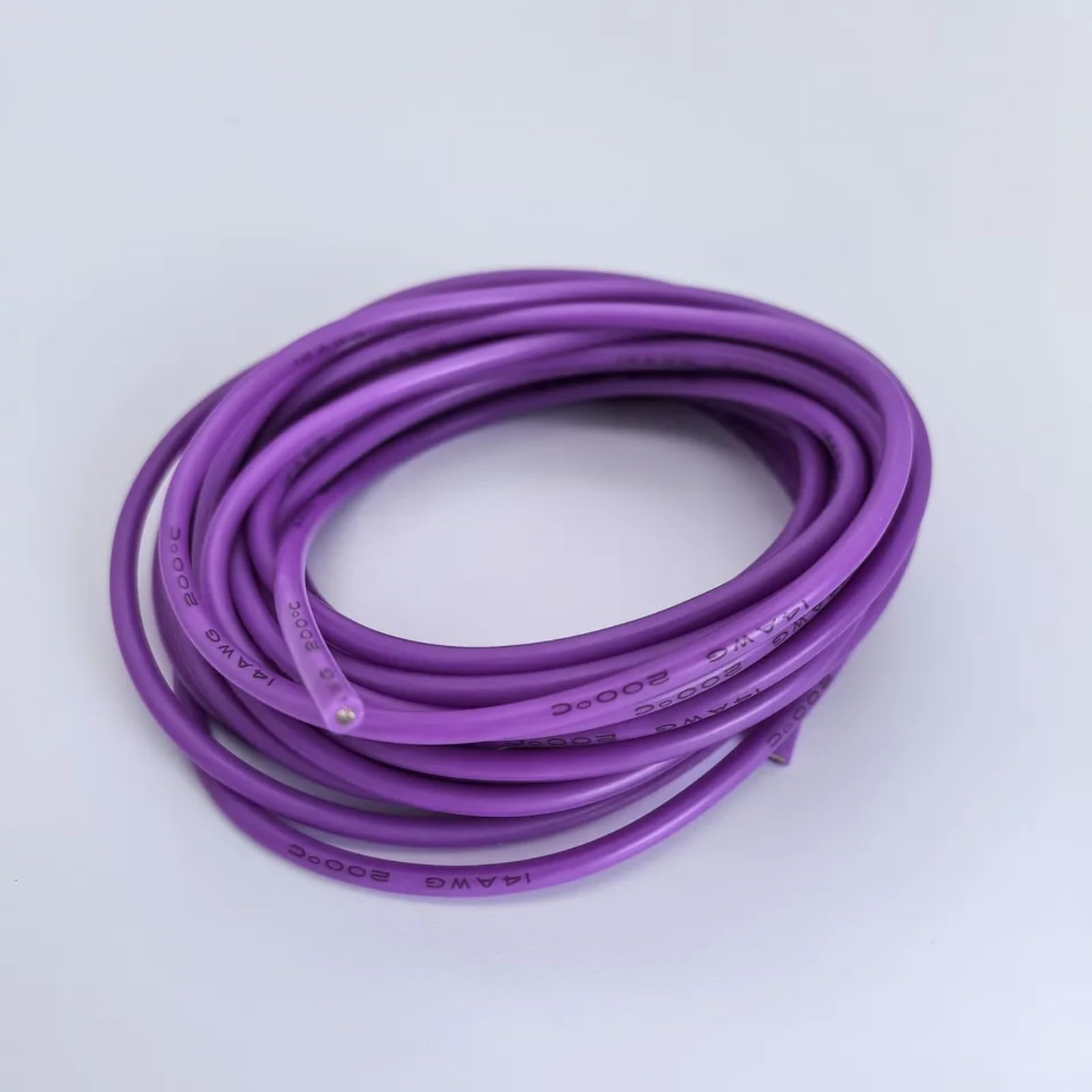 Cable eléctrico 14/16/18/20/22/24/26/28/30 AWG 5m/16,5ft(Gray; 5m; 26 AWG)