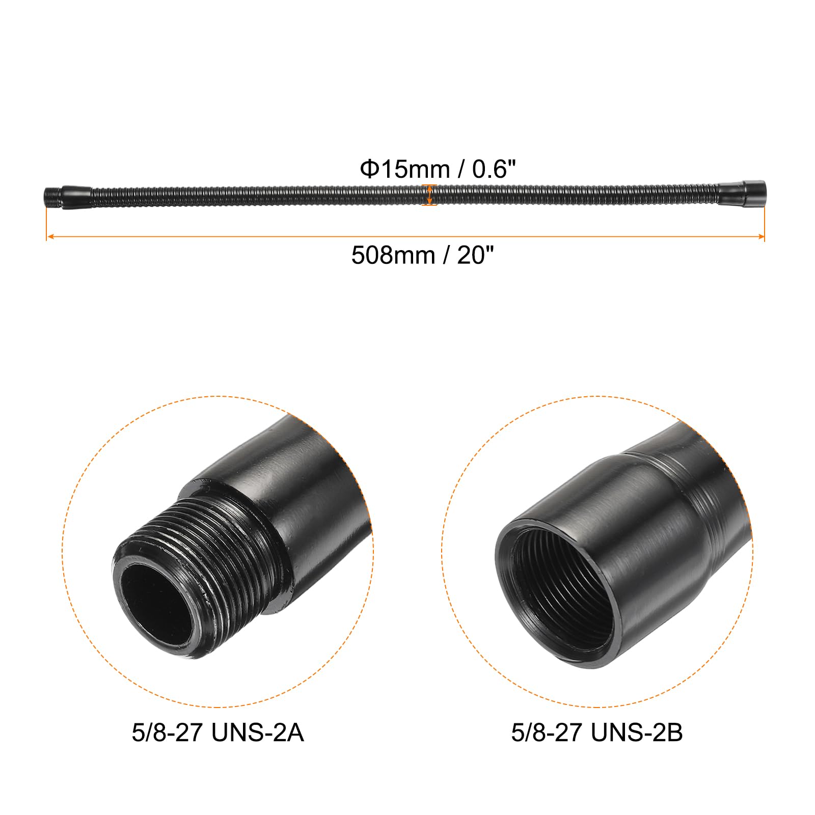 PATIKIL 20" Microphone Gooseneck - Image 2