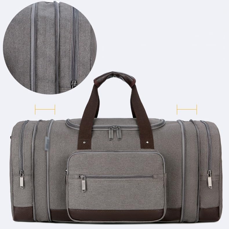 Waterproof Travel Duffel Bag Trim Luggage Weekender Overnight Carry on Hand Bag3