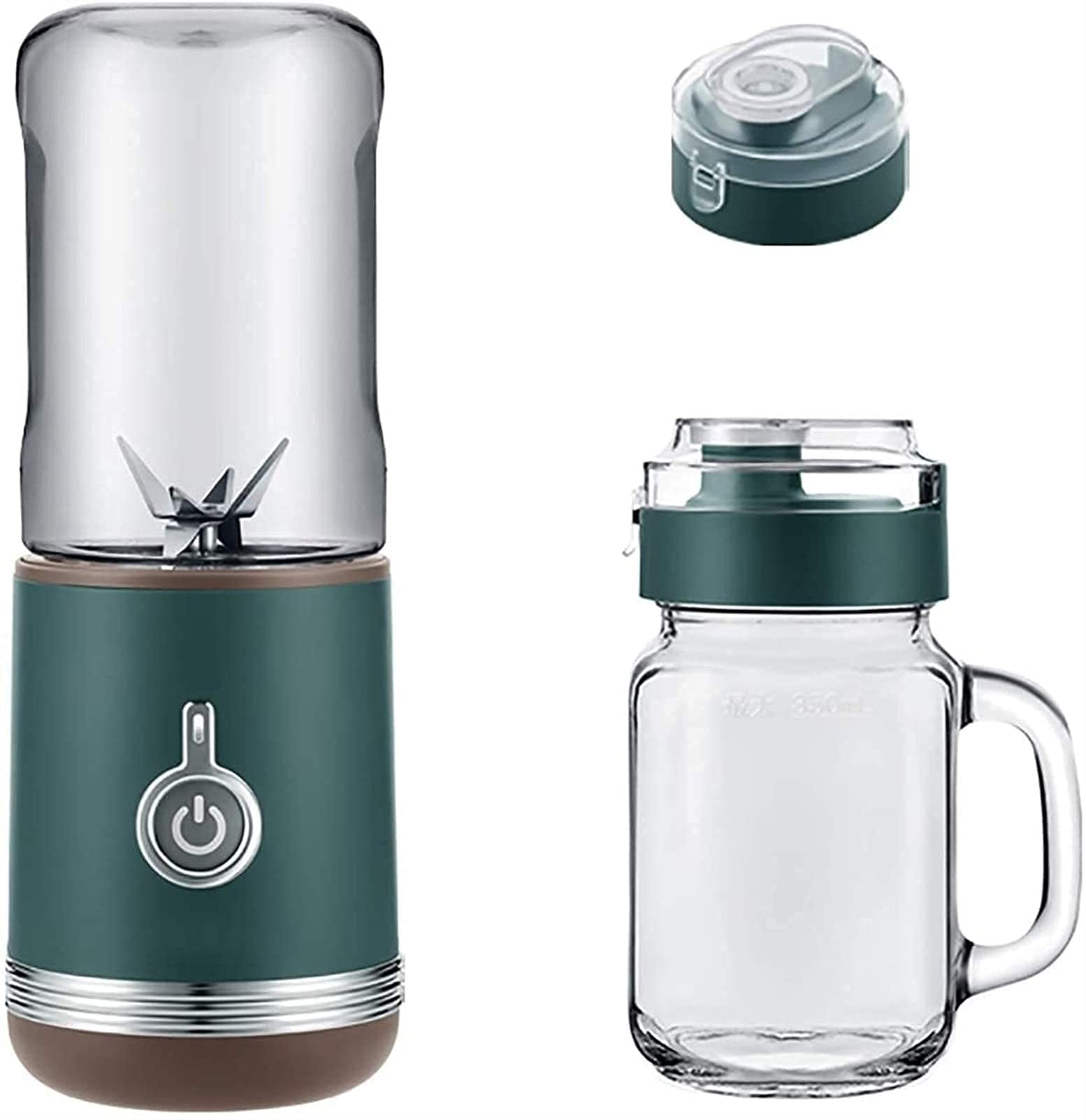 MIIKHI Juicer Machines,Home Portable Wireless Electric Juicer, Fruit Processor Juicer Cup, Multi-function Processor Juicer Cup juice maker