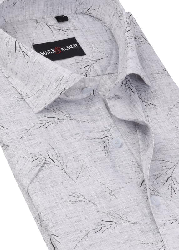 Image of Men's Half Sleeve Linen Shirt