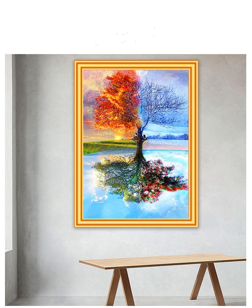 Akaddy Kit De Peinture Diamant 5D Pour Sapin De Noël - Décoration De Noël