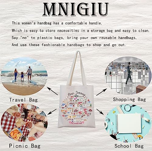 Bolso Tote para Mujer MNIGIU New Jersey miniatura 6