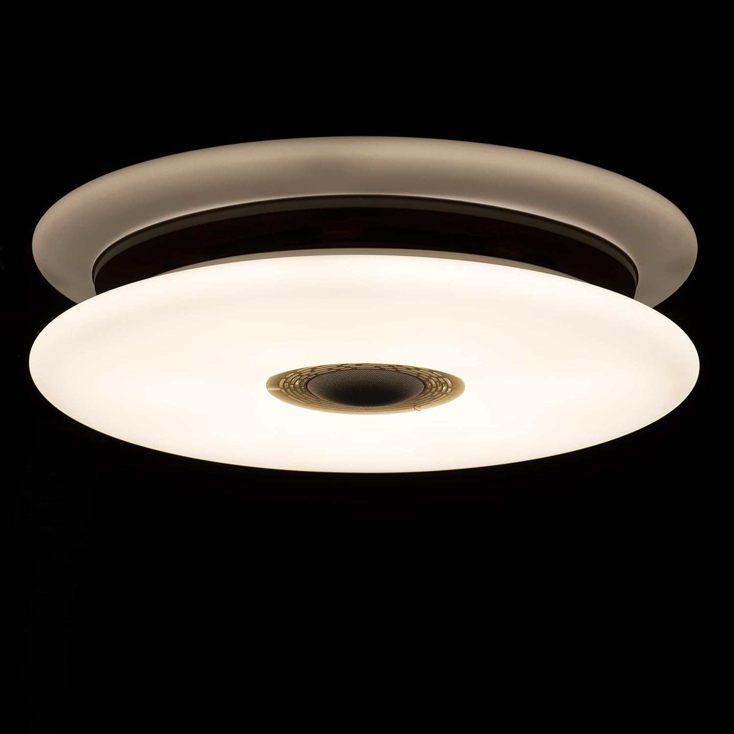 Three product boxes for the idinio smart ceiling light, showing packaging details.