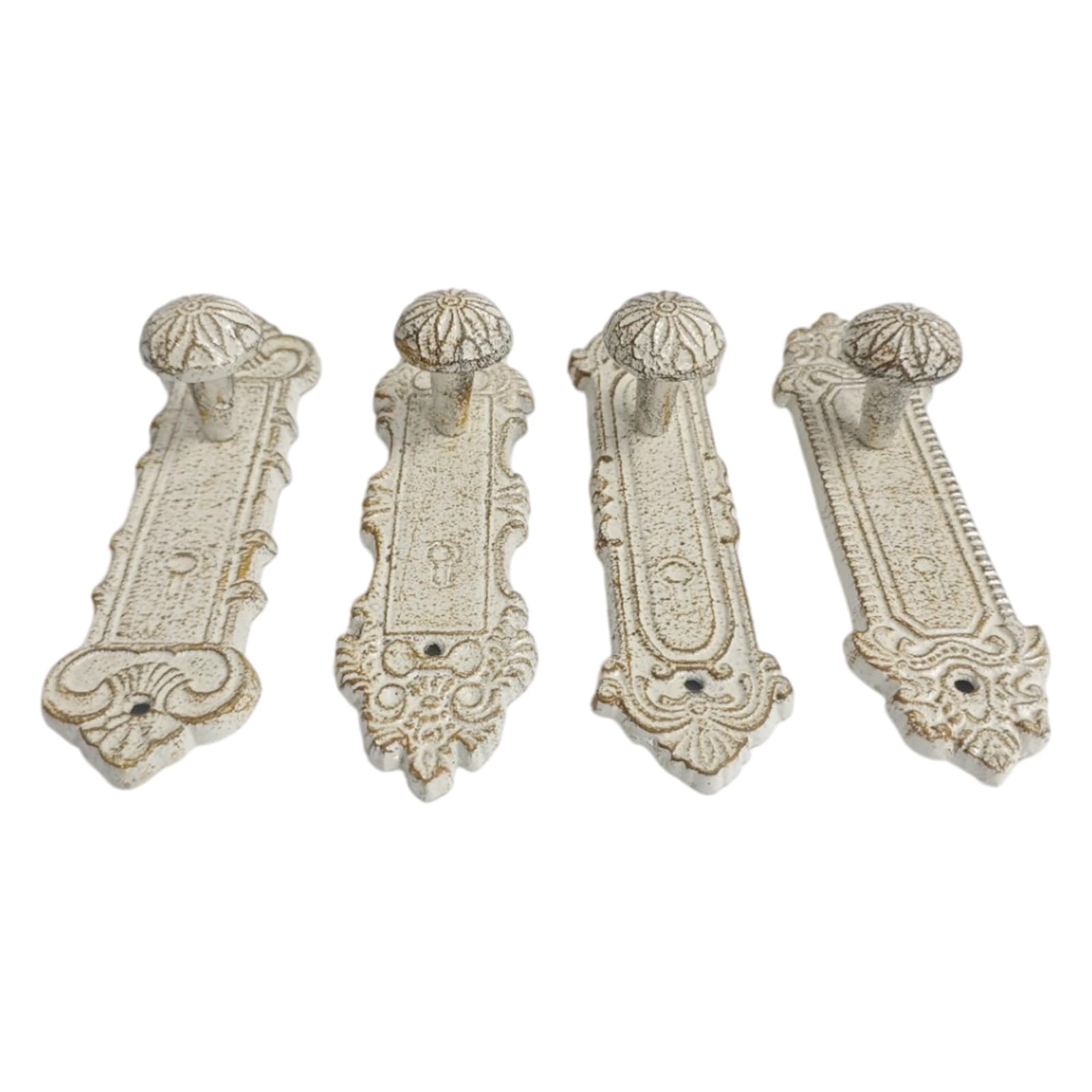yanzunlrn Wall Hook 4 Pieces Sturdy Iron Hangers for Entryway Bedroom Decoration Sturdy Wall Fasteners