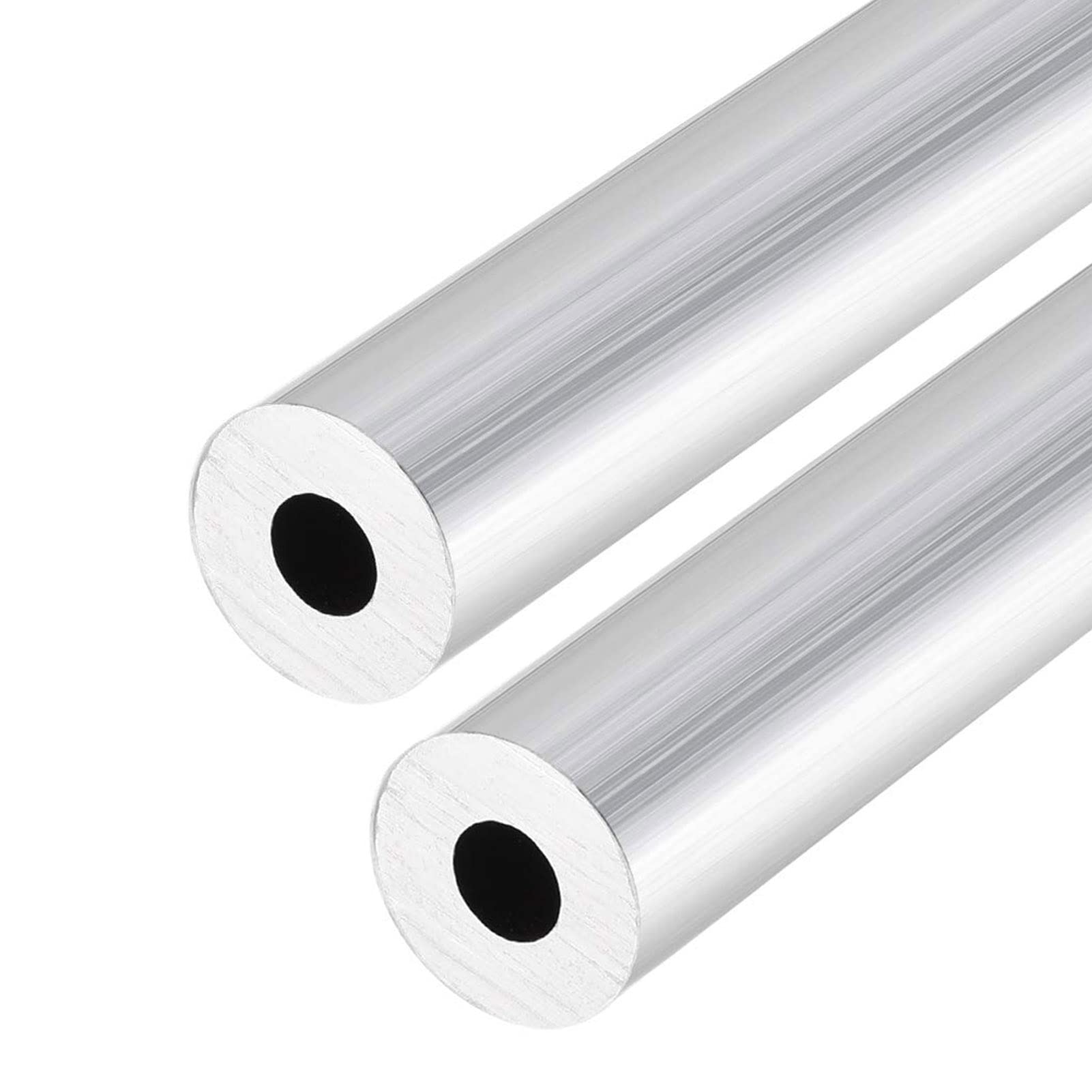 DMiotech 6Pack (8mm x 8mm x 1mm) Tubo Cuadrado de Aluminio 6063 de
