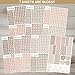 bloom daily planners Muted Neutrals Calendar Essentials Planner Stickers - 8 Sheets, 1629 Stickers Per Pack! - Color Coordinating Monthly Headings, Dates, Icons, Etc. - Aesthetic Boho