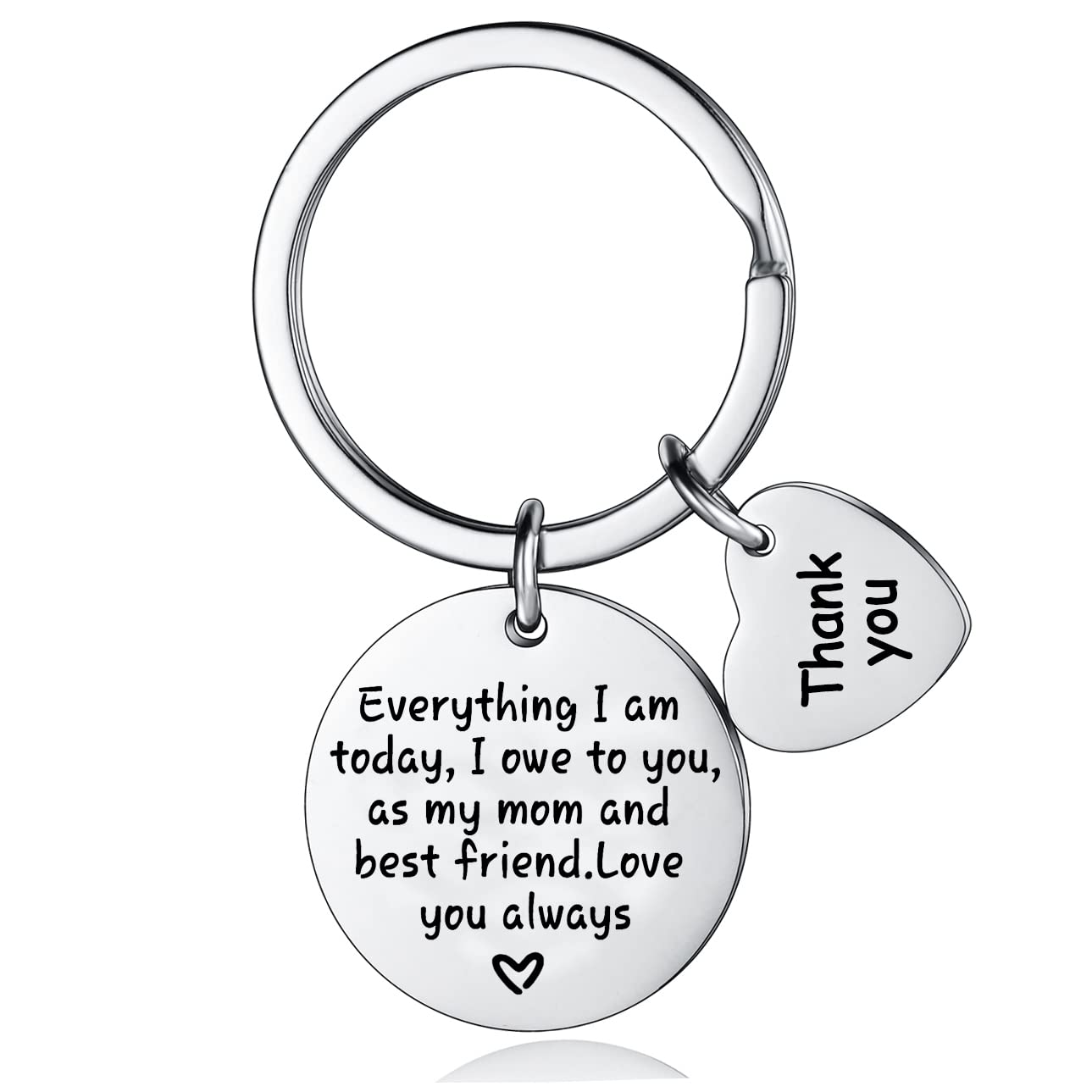 YEEQIN Mom Gifts For Birthday Mother's Day Keychain From Daughter Son Gift For Mom Appreciation Gifts For Mother