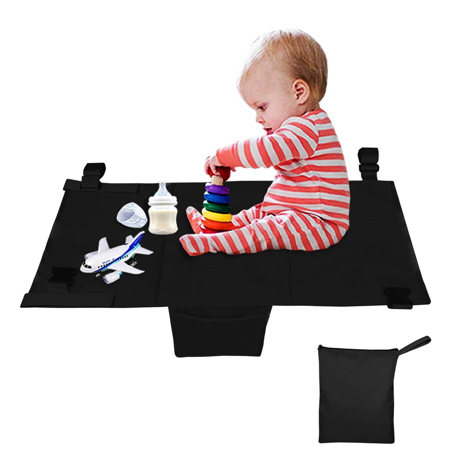 YANGSHILEI Airplane Must Haves for Toddlers,Airplane Seat Extender for Kids,Toddler