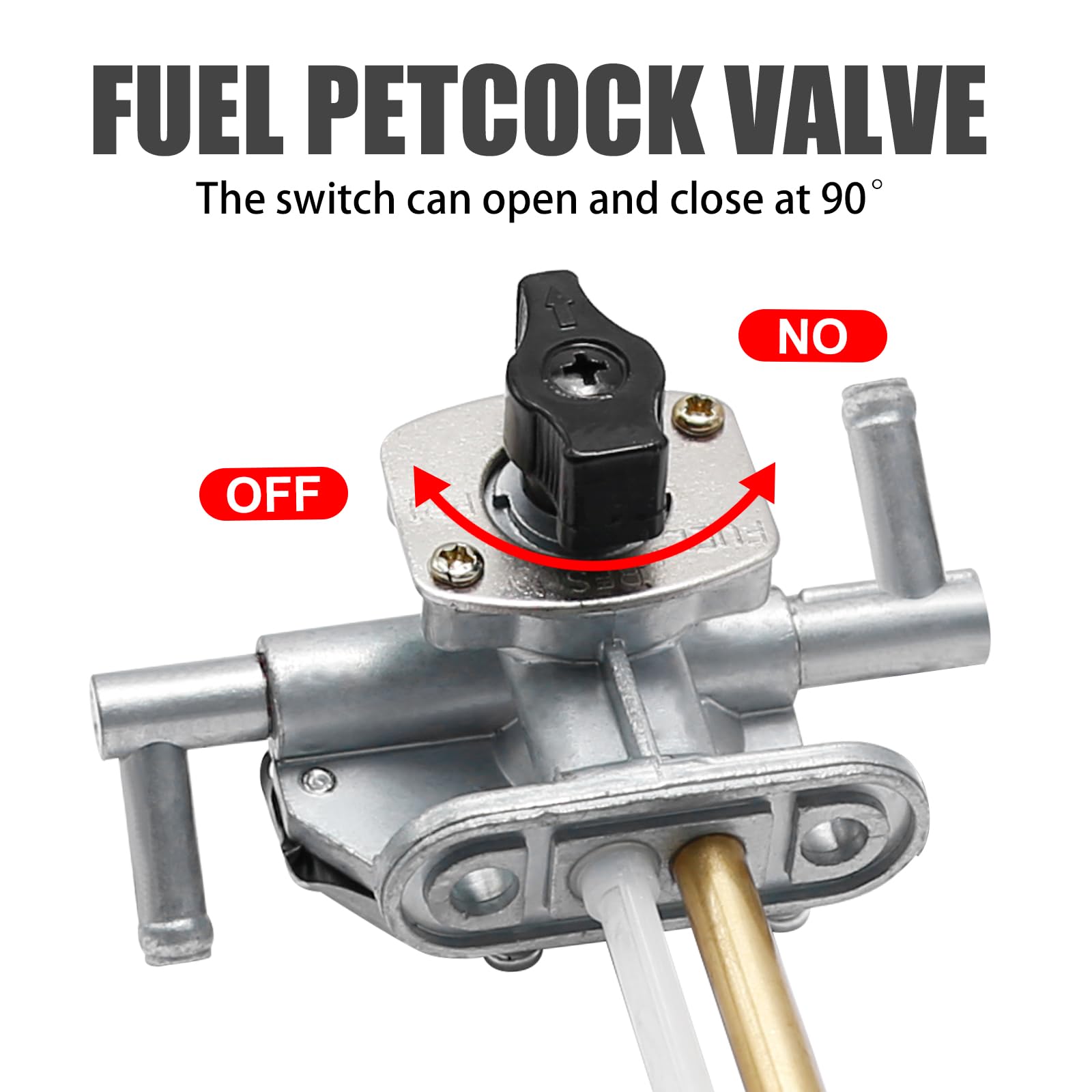 Amazon.com: Saihisday 44300-07G01 Gas Tank Fuel Cock Valve