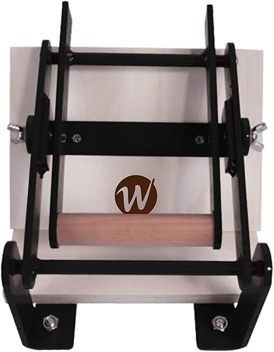 Miniatura 9 de woodlinopress Prensa de impresión de bloques de lino a mano, prensa de linóleo, negro-a5