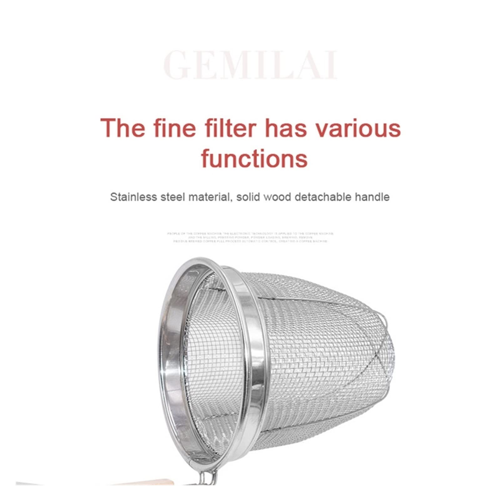 Cestello for friggere Colino in acciaio inox Scolapasta Noodle Gnocchi Cestello in rete for friggitrice Asciugatrice for patatine fritte Cestino for friggere verdure Lavello Filtro fritto Cestini for