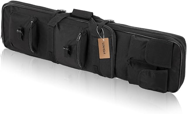 Lixada 36" Rifle Gun Bag Shooting Storage Case Hunting Padded Barrel Carrying Bag with Shoulder Sling Strap Shotgun Airsoft Case for Hunting Accessories