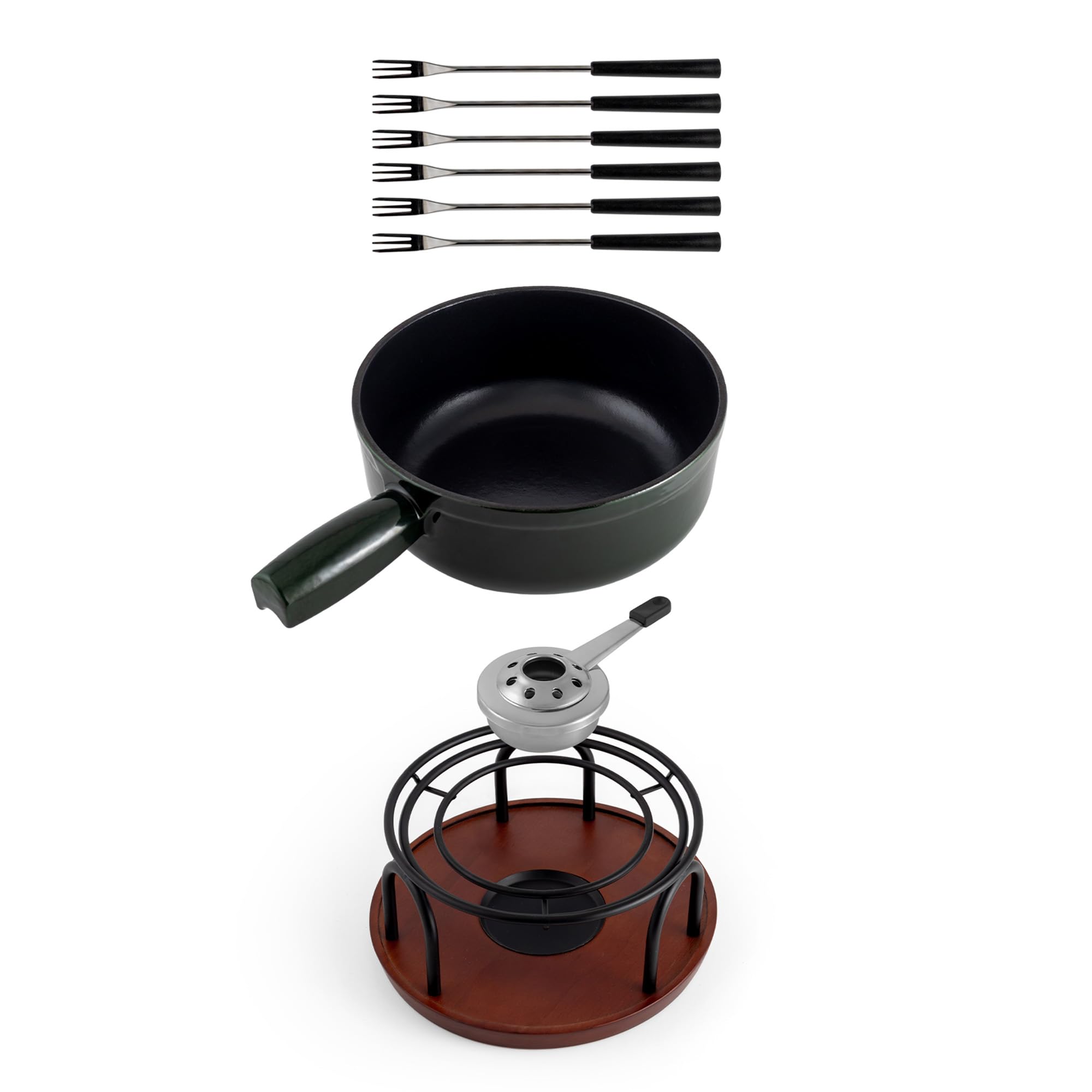 Swissmar Ticino Cast Iron Fondue Set