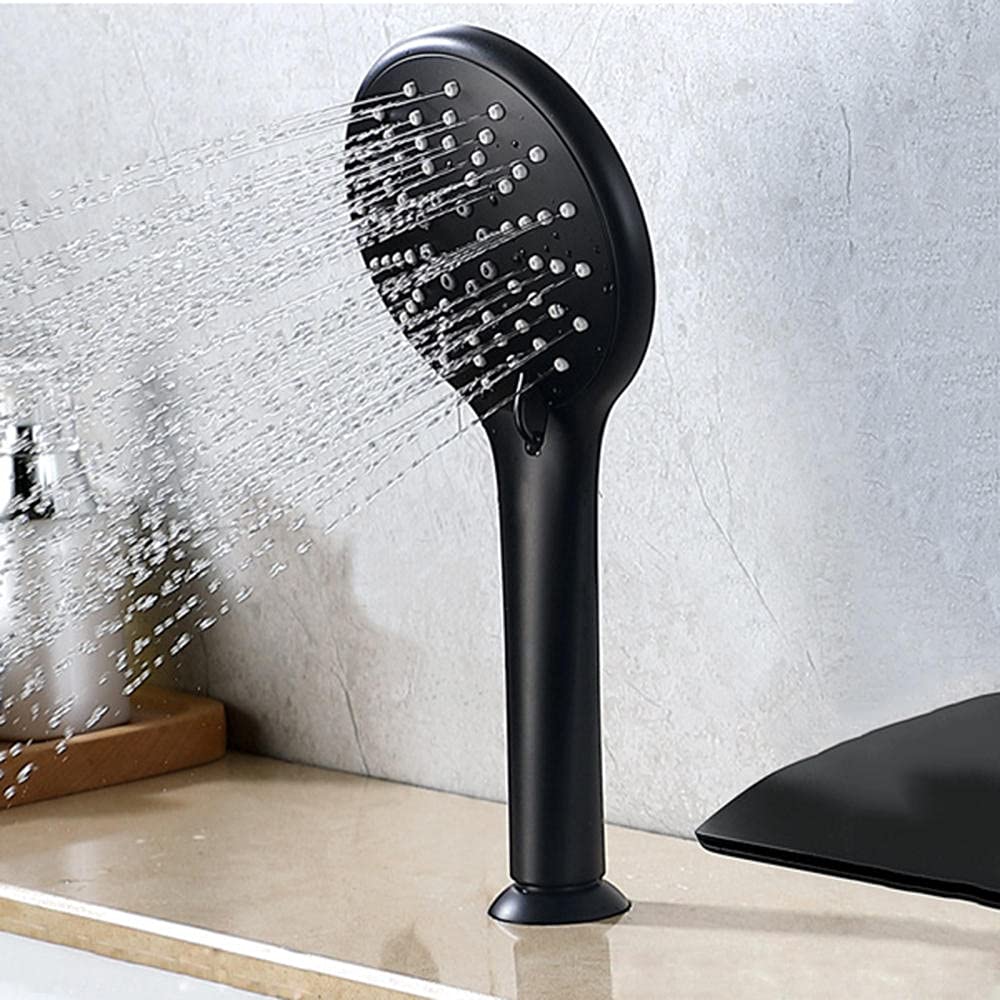 Robinet De Baignoire Sur Plage Classique Avec Douchette 4 Trous - Chromé