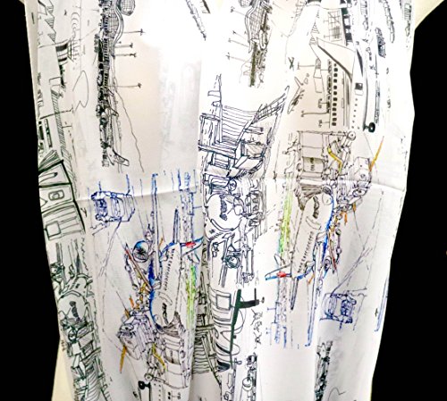 Di Capanni Airport infinity Scarf women pilot accessories aviation airplane Flight attendant apparel for her airport3