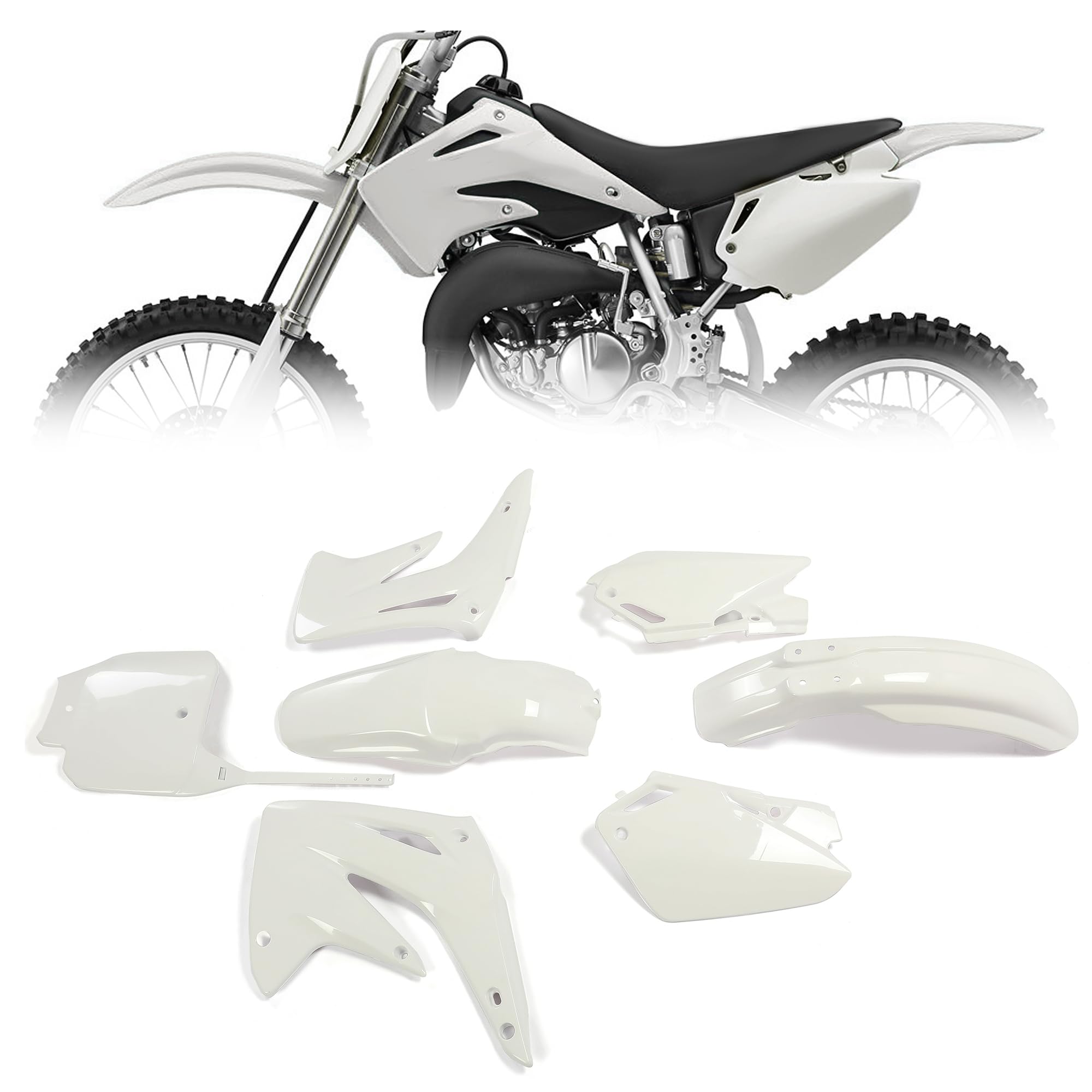 Amazon.com: Kojem Plastic Kit Bodywork Body Kit Fairing Compatible