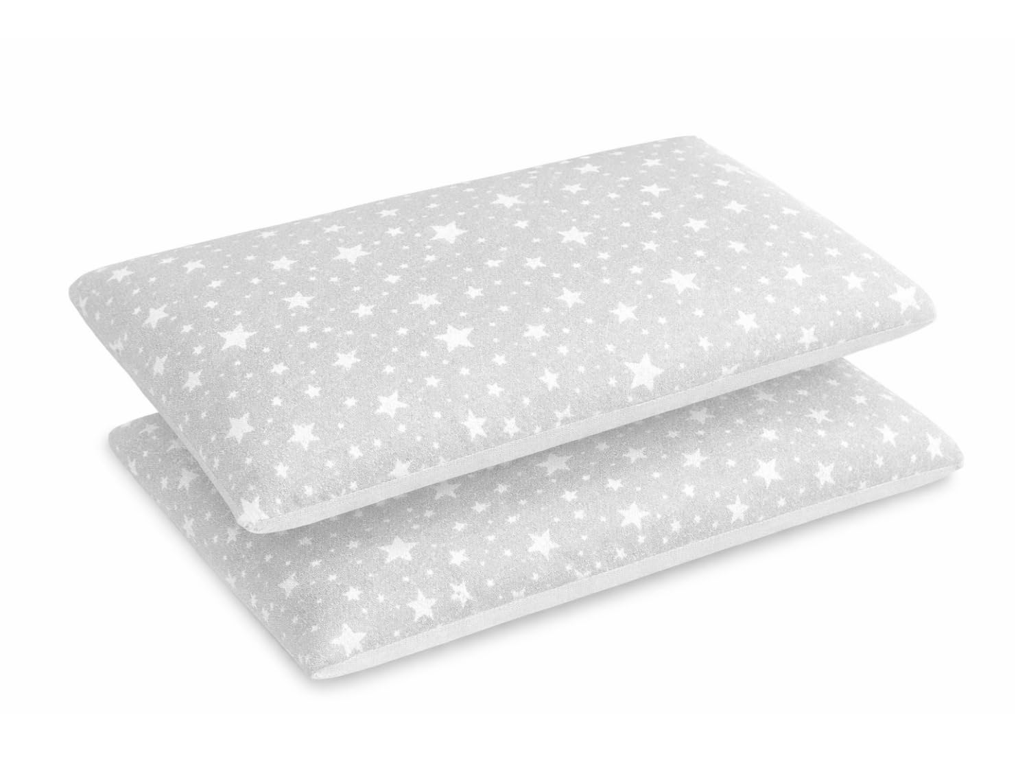 DORMISSIMO 2 X Almohada 90x35-6 CM Viscoelástica | Desenfundable y lavable, Ergonómica, Su primera almohada