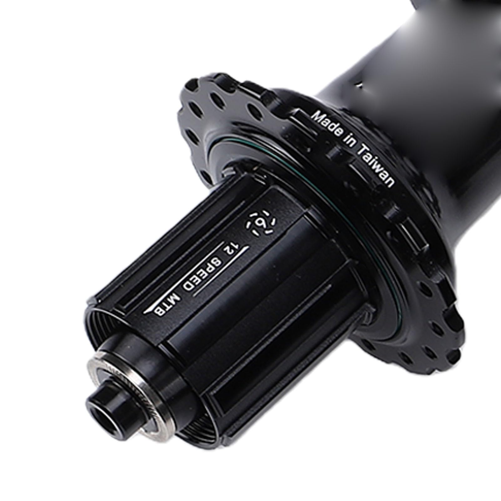 Drfeify Zestaw Piast Rowerowych Piasta do Roweru Górskiego ze Stopu Aluminium 32 Otwory 6 śrub Hamulec Tarczowy 6 Zapadek 54T HG Freehub 8 do 12 Prędkości dla Osób Dojeżdżających Pracy na Szlaku