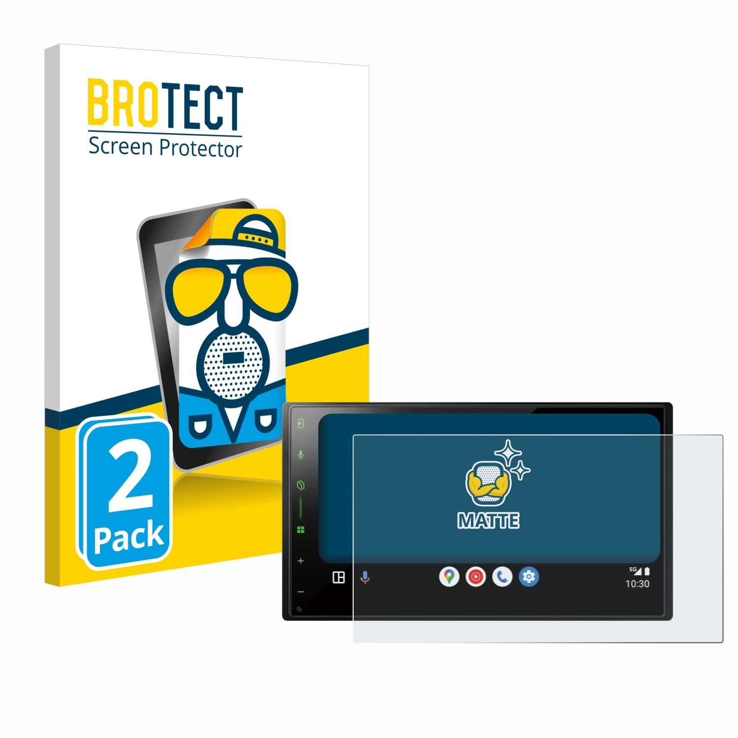 brotect Pellicola Protettiva per Neural DSP Quad Cortex Protezione Schermo (2 Pezzi) [Trasparente, Anti-Impronte