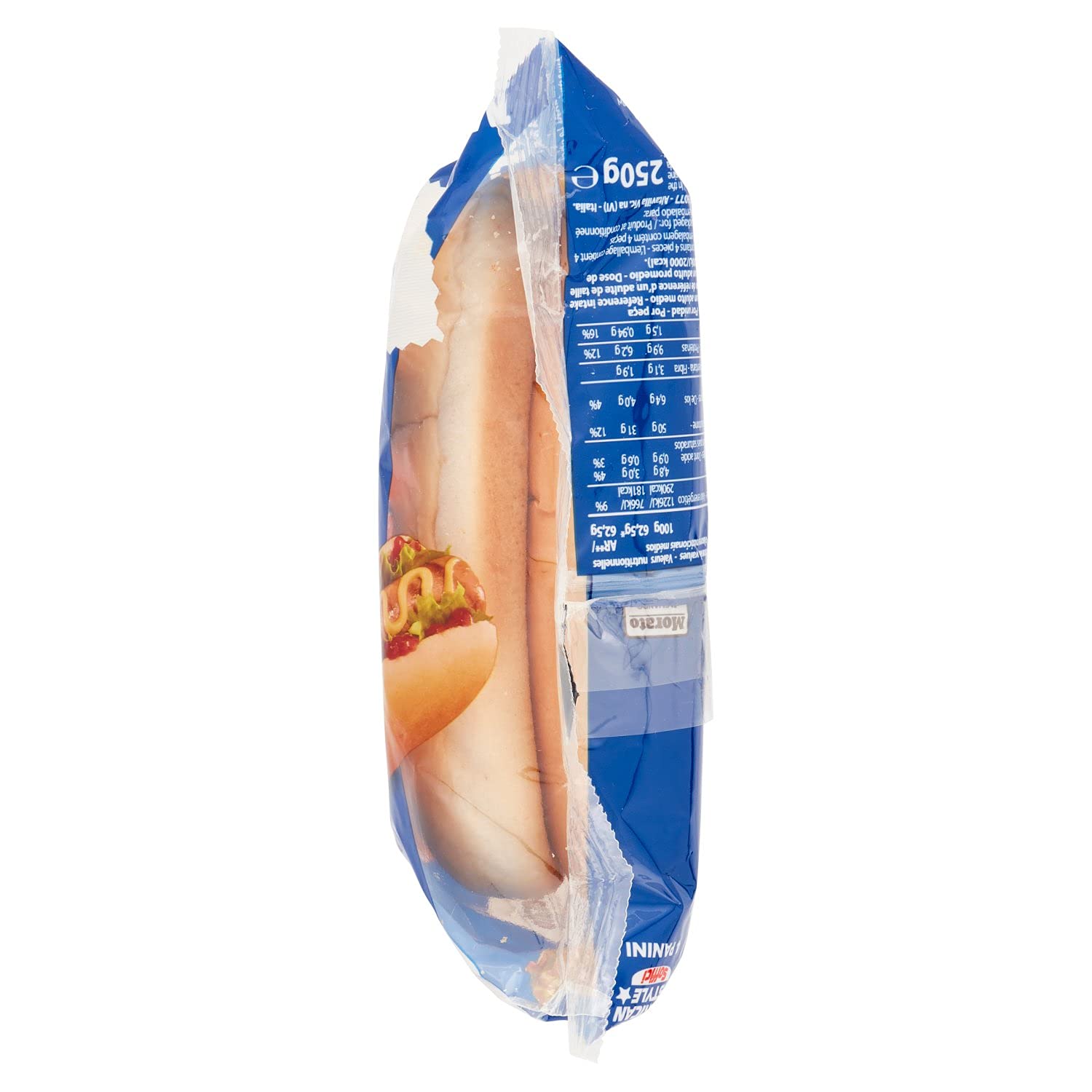 Morato Hot Dog Américain Pré-Découpé, 250g
