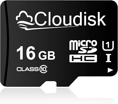 Micro SD Card 16GB Flash Memory Card Micro SDHC C10, A1, U1, UHS-I 16 GB